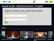 Tablet Screenshot of kuranderyasi.com